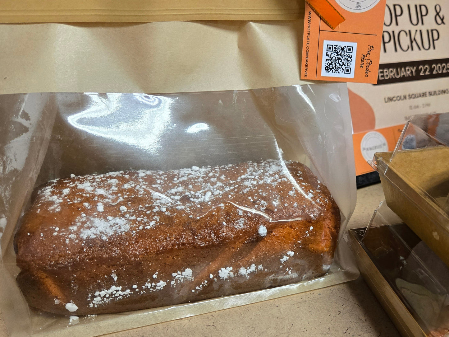 Strawberry Pound Cake with Vanilla Icing