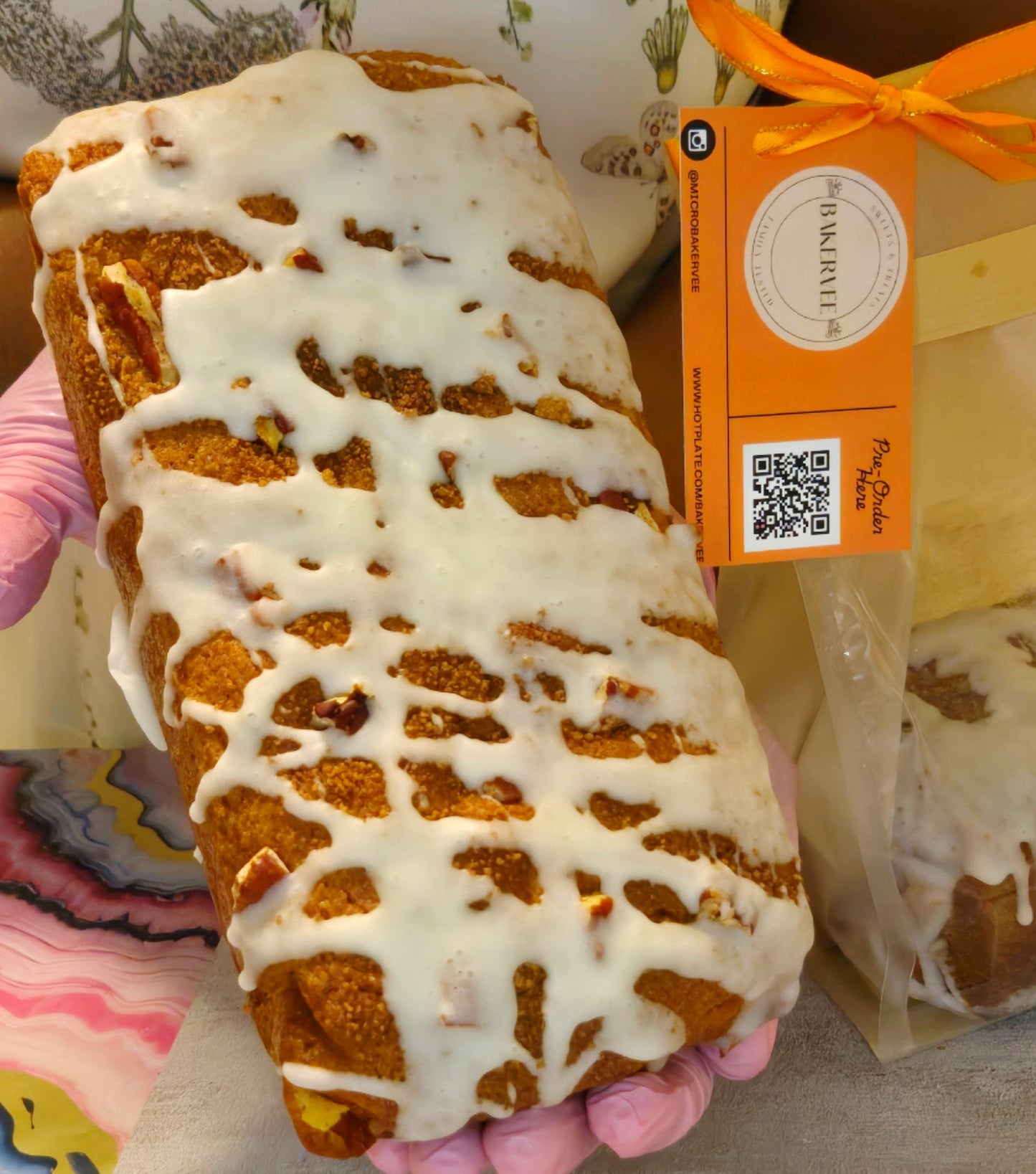 Sweet Potato Pound Cake Loaf